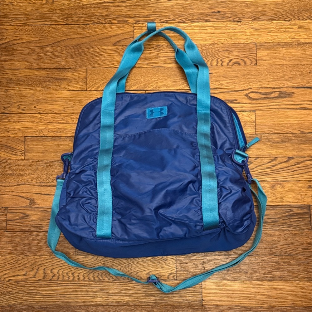 Under Armour Royal Blue and Teal Gym Bag - Picture 5 of 9